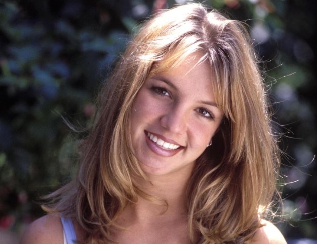 denti di Britney Spears nel 1998