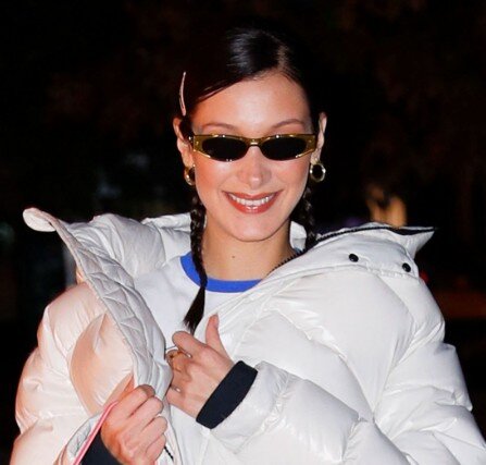 bella hadid teeth in 2018
