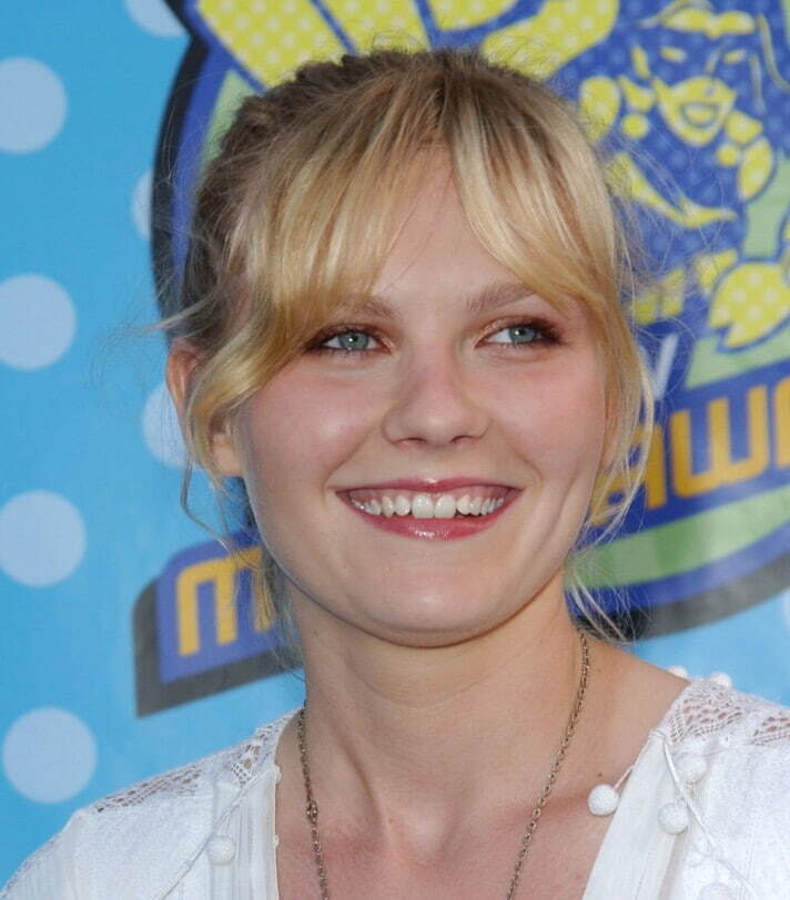 kirsten dunts teeth in 2003
