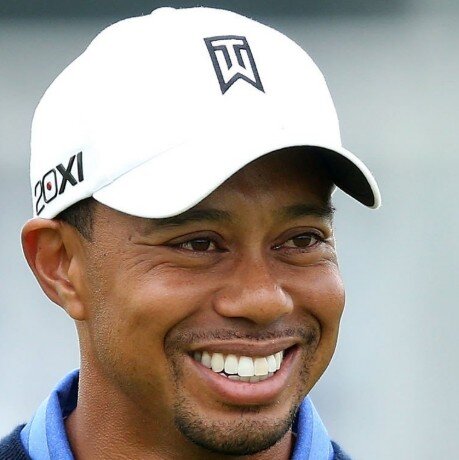 tiger woods teeth in 2012