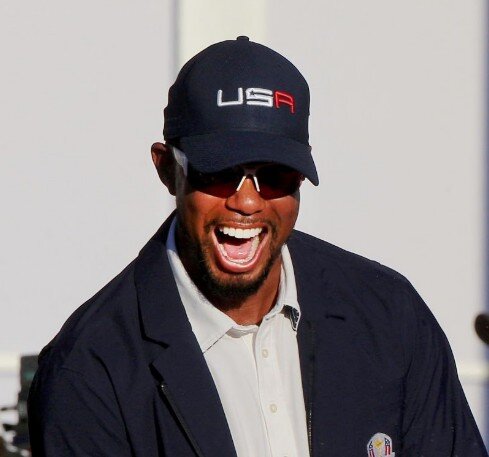 tiger woods teeth in 2016