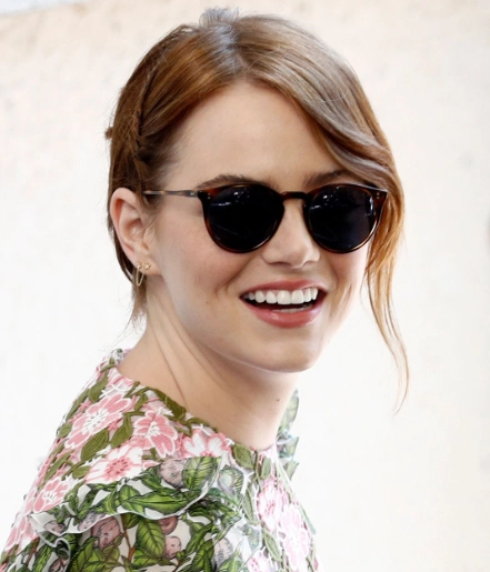 emma stone teeth in 2016