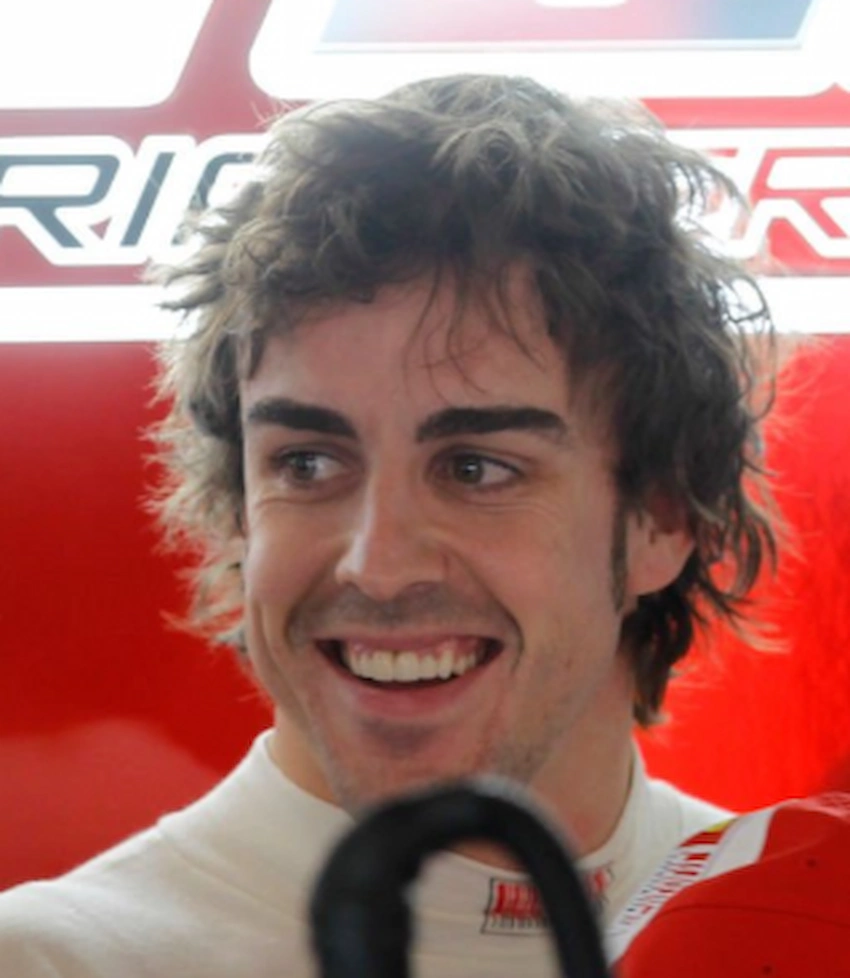 fernando alonso teeth 2010