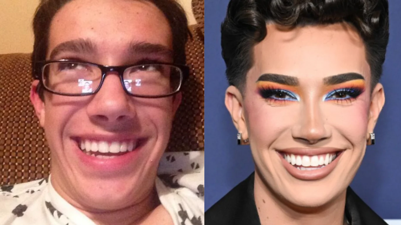 james charles before after